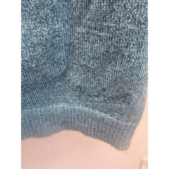 Woolrich Merino Wool V-neck Cardigan Medium - Picture 8 of 10